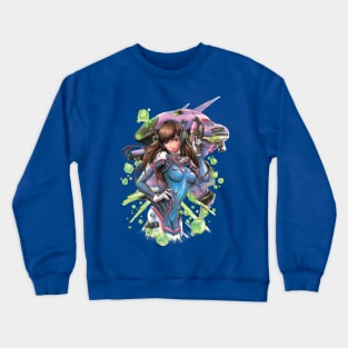 Overwatch D.Va Crewneck Sweatshirt